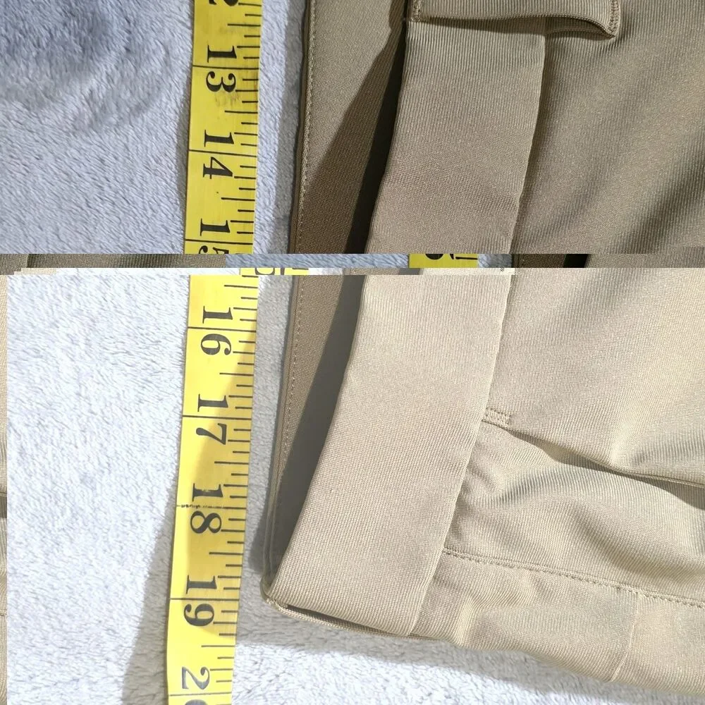 crz yoga mens golf pants Khaki Sz 38